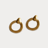 Lotti Hoops in Gold