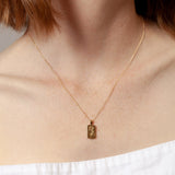 Elsworth Necklace in Gold