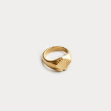 Marcel Signet Ring in Gold