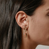 Ilona Earrings in Gold