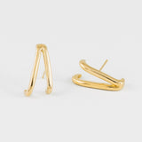 Kira Earrings in Gold