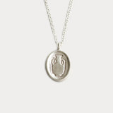Collar de ánfora en plata de ley