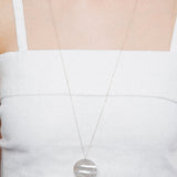 Harris Long Pendant in Silver