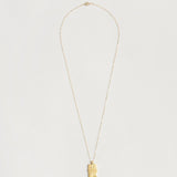 The Kiss Necklace in Gold