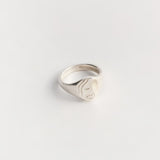 Ilona Signet Ring in Sterling Silver